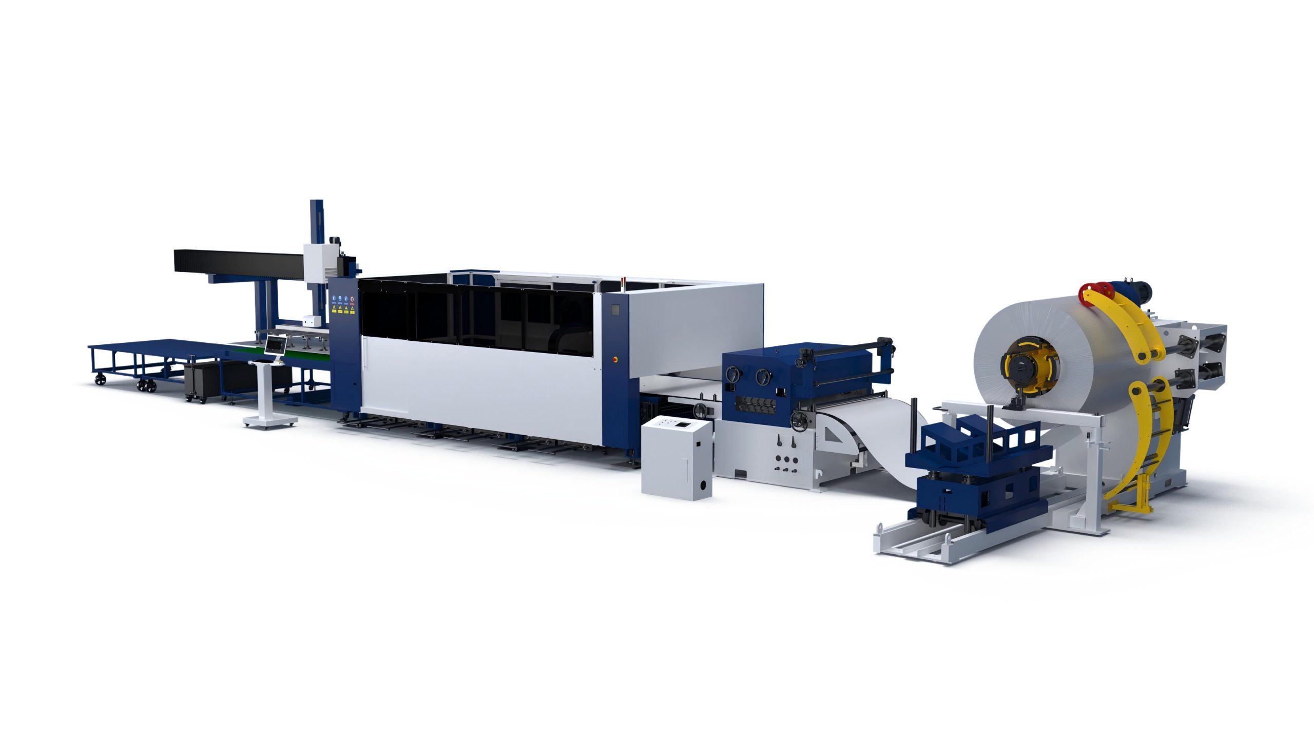Material Coil Laser Cutting Machine